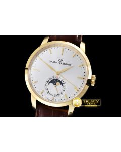 GP006 -1966 Date-Moonphase YG/LE White M-9015